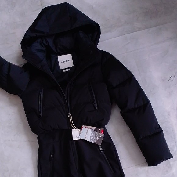 Zara SKI COLLECTION Puffer Goose Down Ski Suit RECCO - Picture 7 of 11